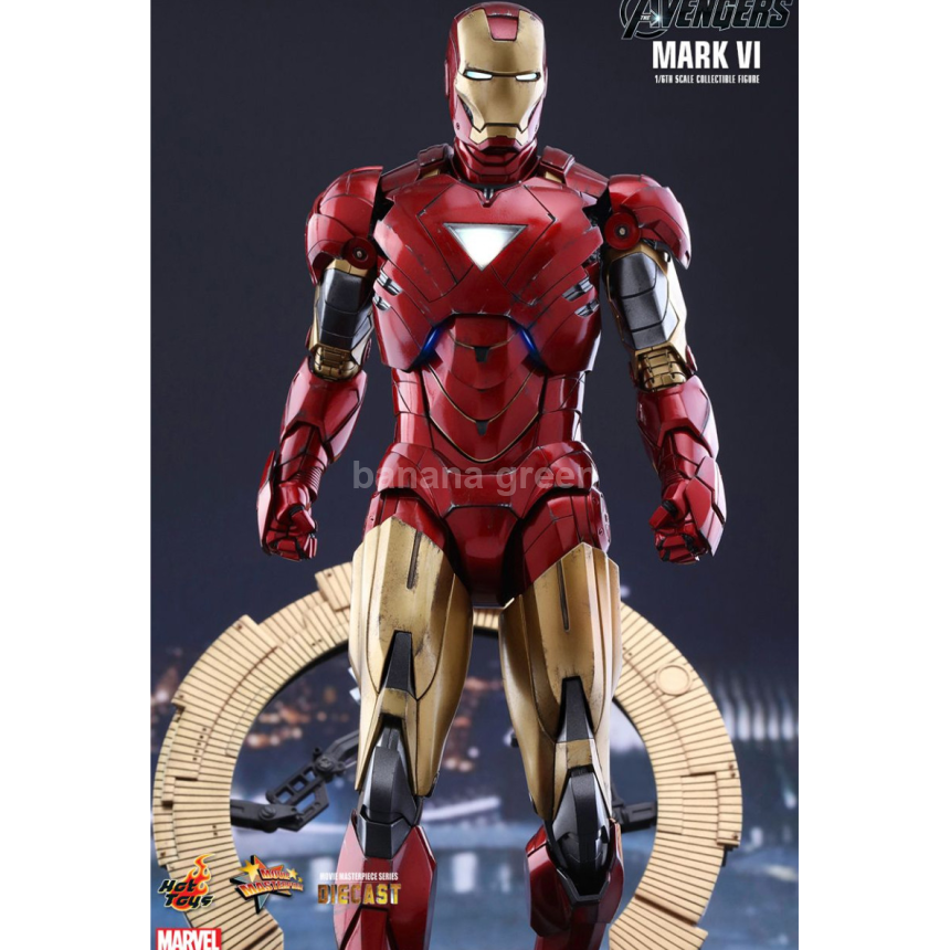 핫토이 HOTTOYS MMS378D17 어벤져스 1/6 아이언맨 마크6 다이캐스트