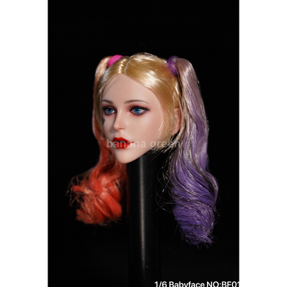 BABYFACE BF01 수어사이드 스쿼드 1/6 할리퀸 헤드