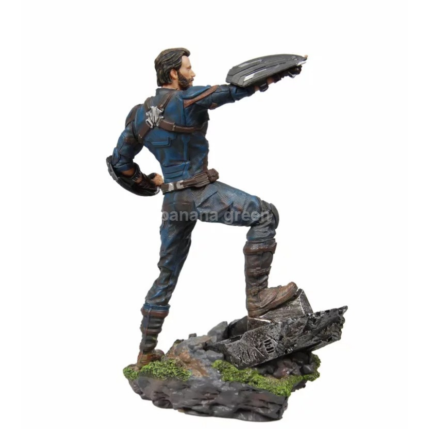 어벤져스 인피니티워 1/10 캡틴아메리카 스테츄