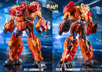 CANG Toys 트랜스포머 렘페이지 - 합체전사 프레다킹 캉토이즈 CT-01