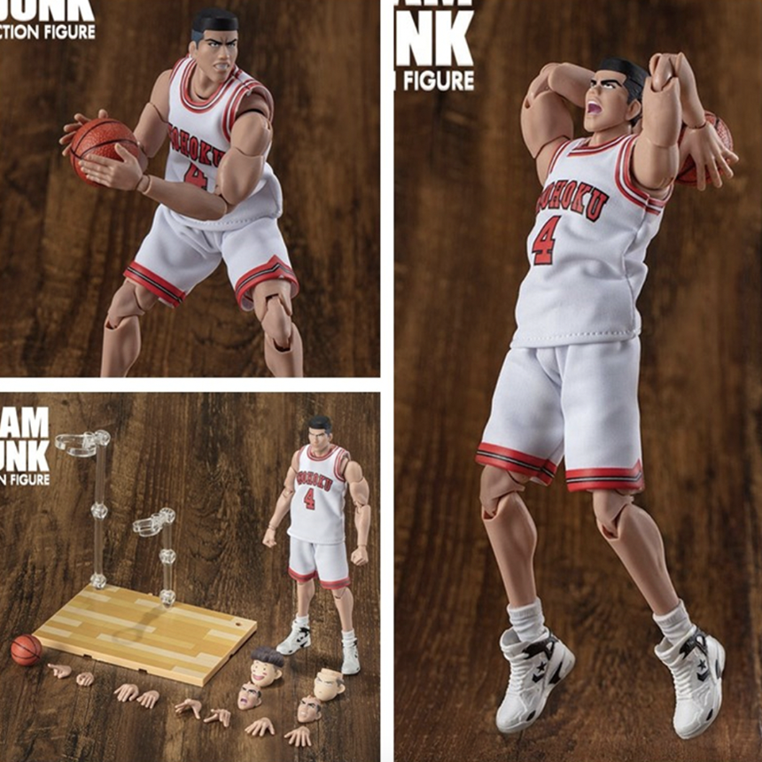 DASIN GT 슬램덩크 4번 채치수 어웨이팀 유니폼 - 슈퍼센터 아카기 타케노리