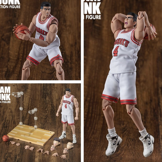 DASIN GT 슬램덩크 4번 채치수 어웨이팀 유니폼 - 슈퍼센터 아카기 타케노리