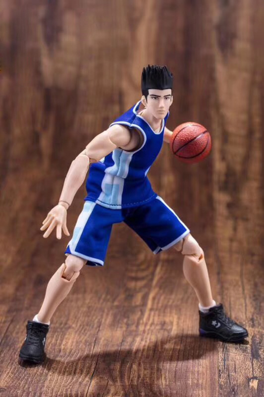 DASIN GT 슬램덩크 능남 7번 윤대협 - 센도 아키라 어웨이팀 유니폼