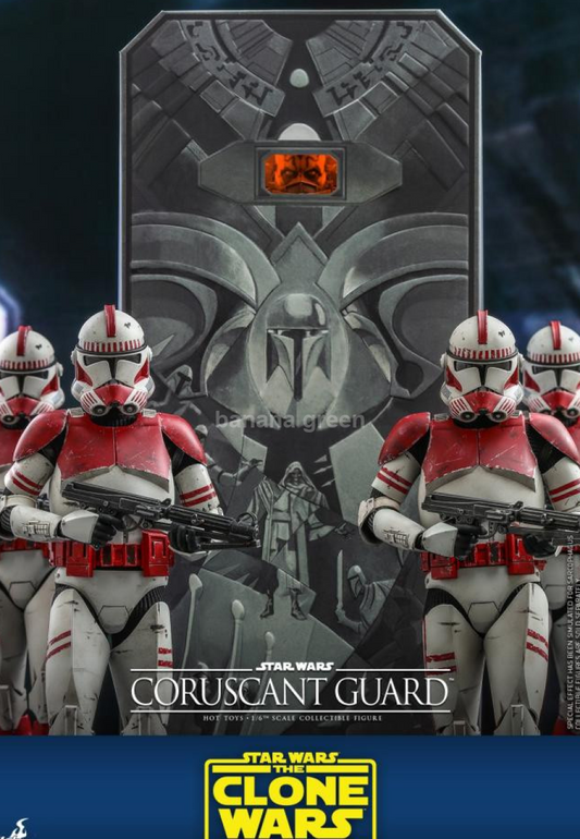 핫토이 1/6 스타워즈 클론 전쟁 코러스칸드 가드 HOT TOYS TMS025 Coruscant Guard