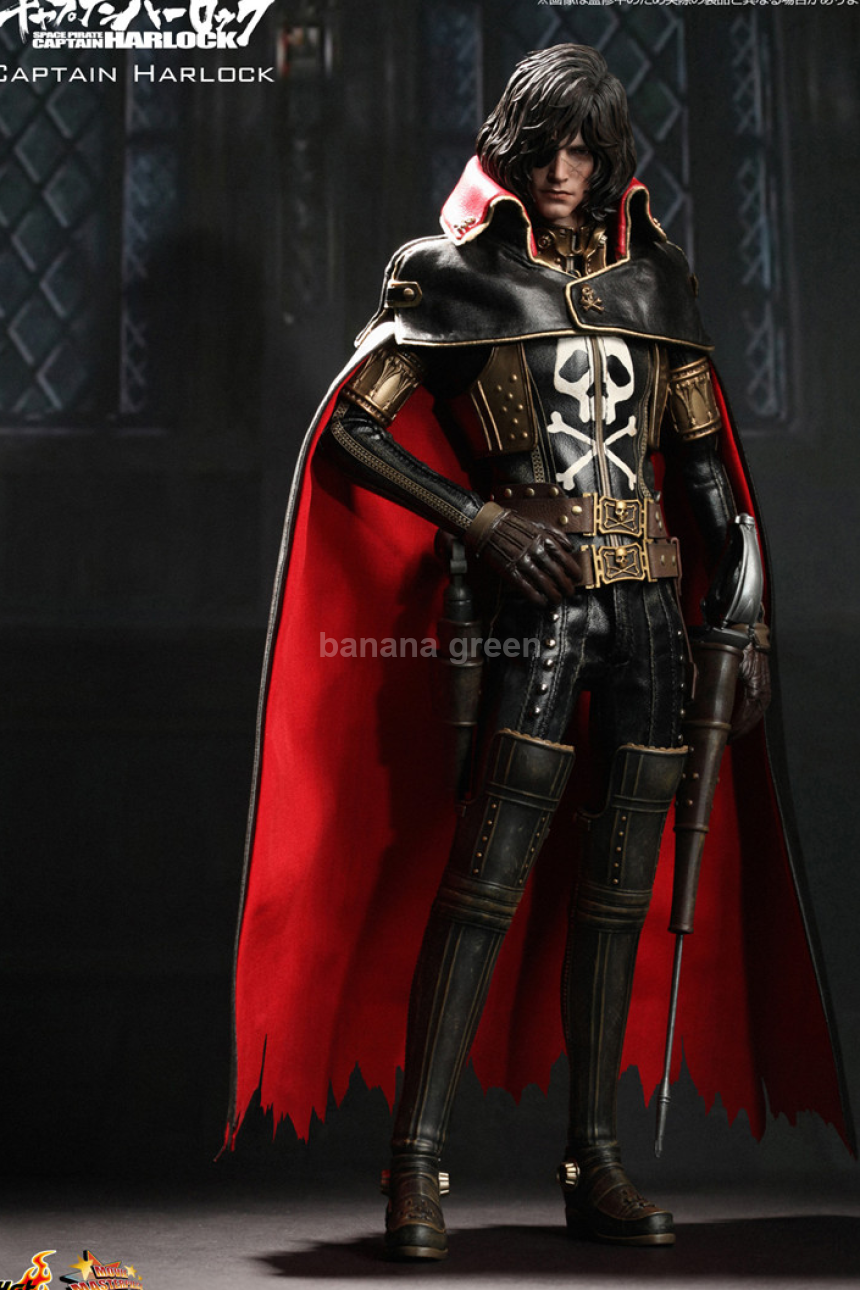 핫토이 1/6 우주 해적 캡틴 하록 HOT TOYS MMS222 Harlock Space Pirate