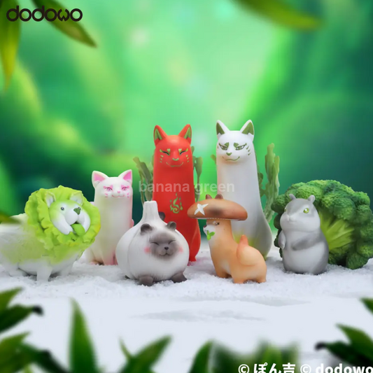 DODOWO 야채동물 6종 세트