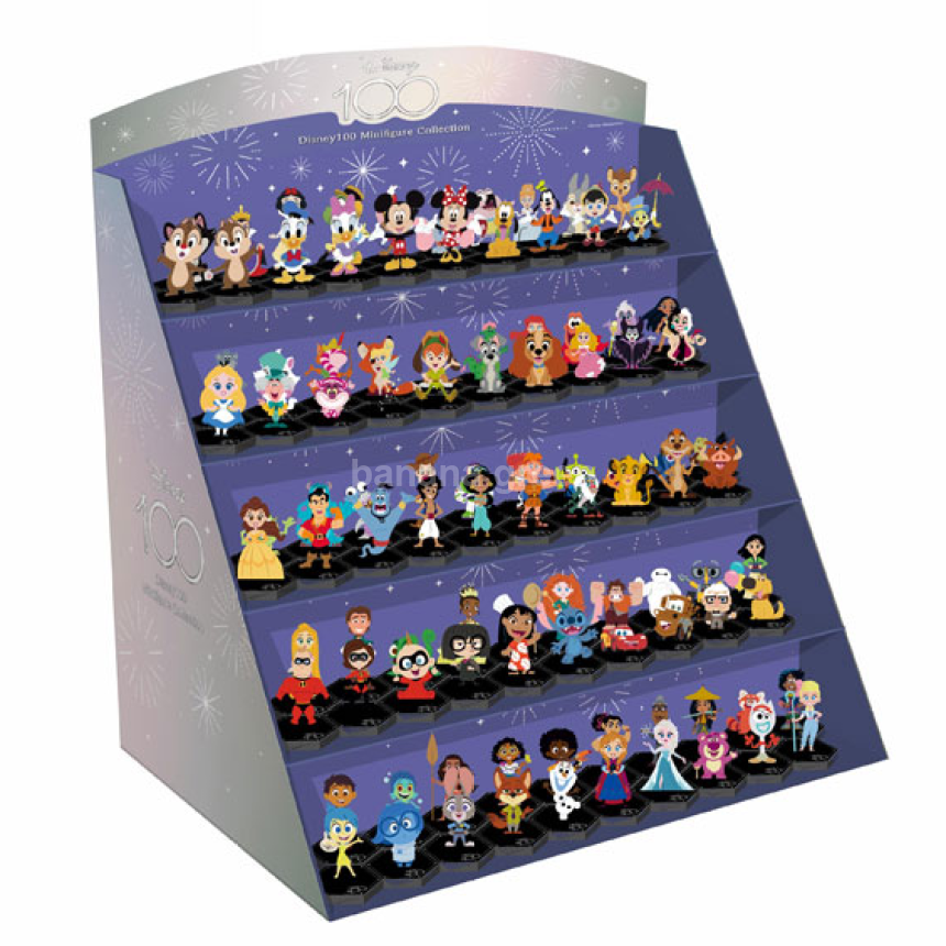 Disney100 디즈니100주년 미니 피규어 100종 컬렉션 컴플리트BOX