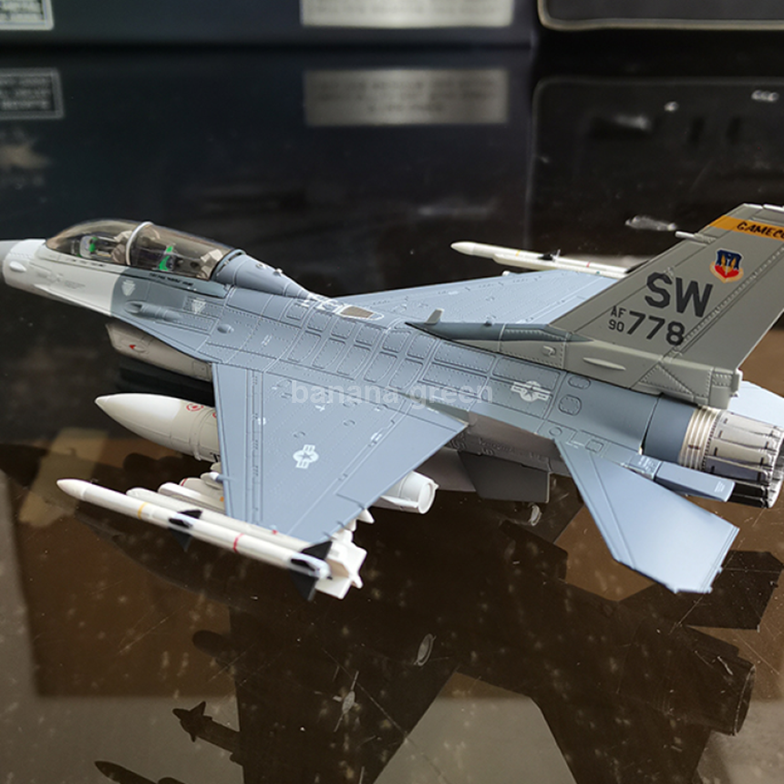 구경 날개 1/72 CA721604 F-16D 1992 모델 전투기 모델