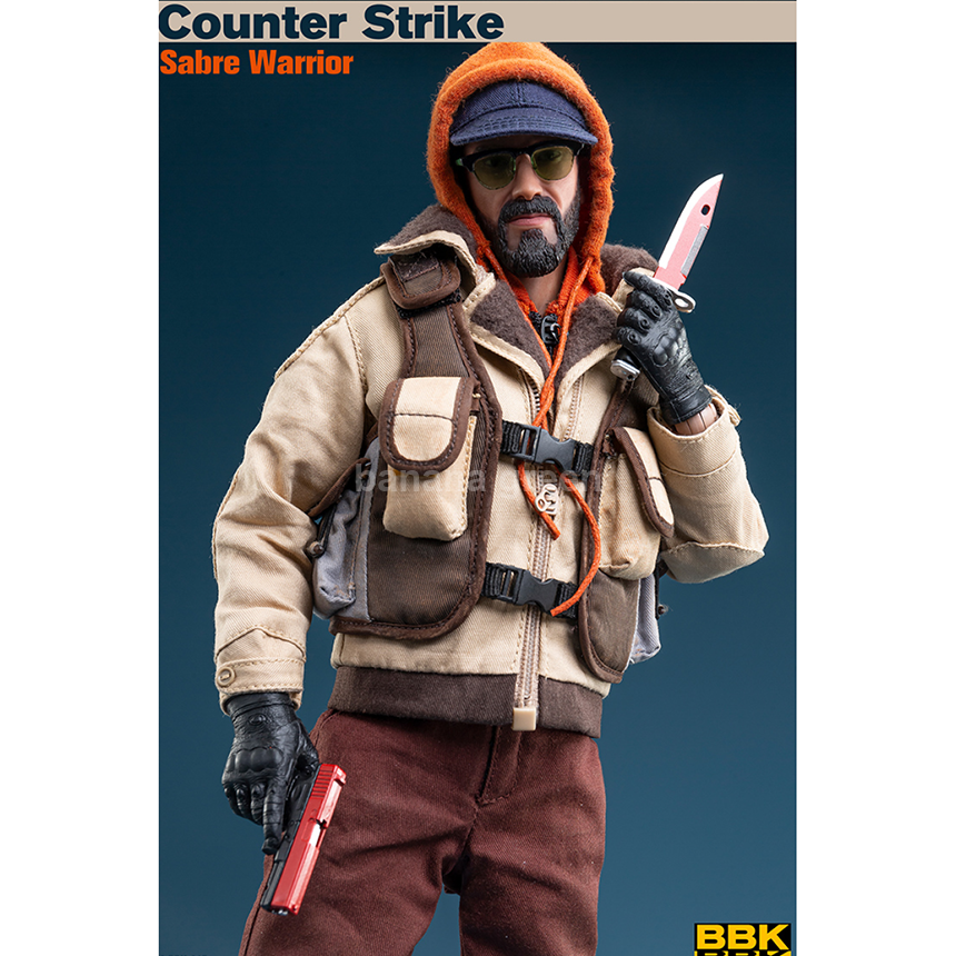 BBK BBK015 카운터 스트라이커 세이버 피규어 1/6