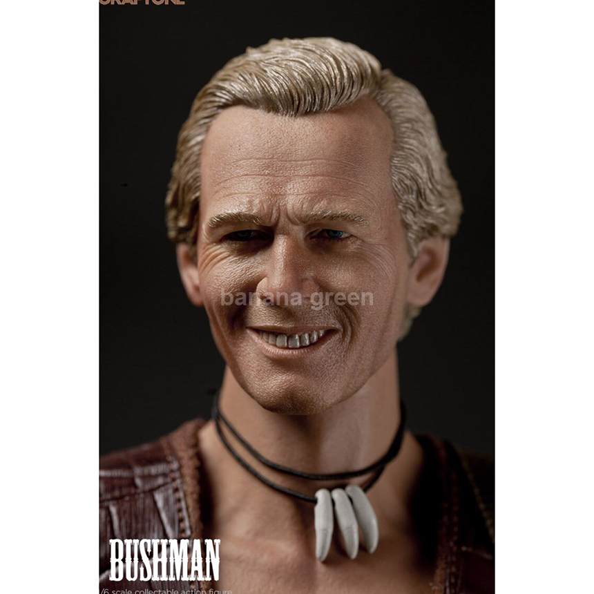 CRAFTONE 004 1/6 부시맨 피규어 악어 왕