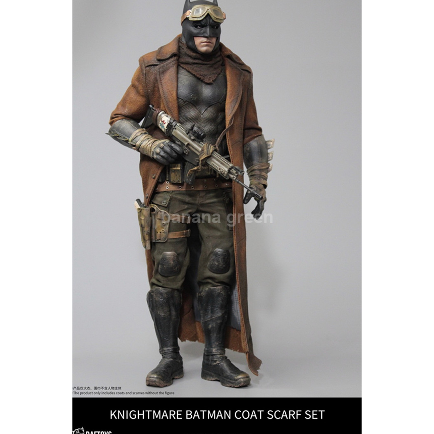Daftoys 1/6 악몽 배트맨 코트 스카프 세트 DAFTOYS F011