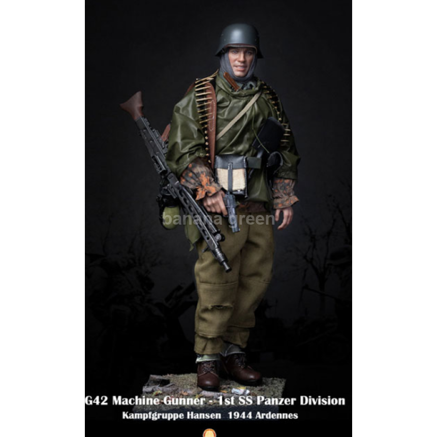 충실한 피규어 FP-007 WW2 독일 MG42 기관총 피규어