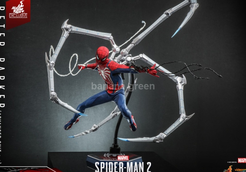 (출시완료) 핫토이 VGM54 마블 스파이더맨2 어드밴스 수트 2.0 1/6 Hot Toys 피규어