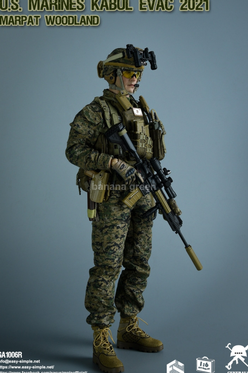 Easy Simple GA1006R 이지앤심플 마린 카불 USMC 밀리터리 1/6 피규어