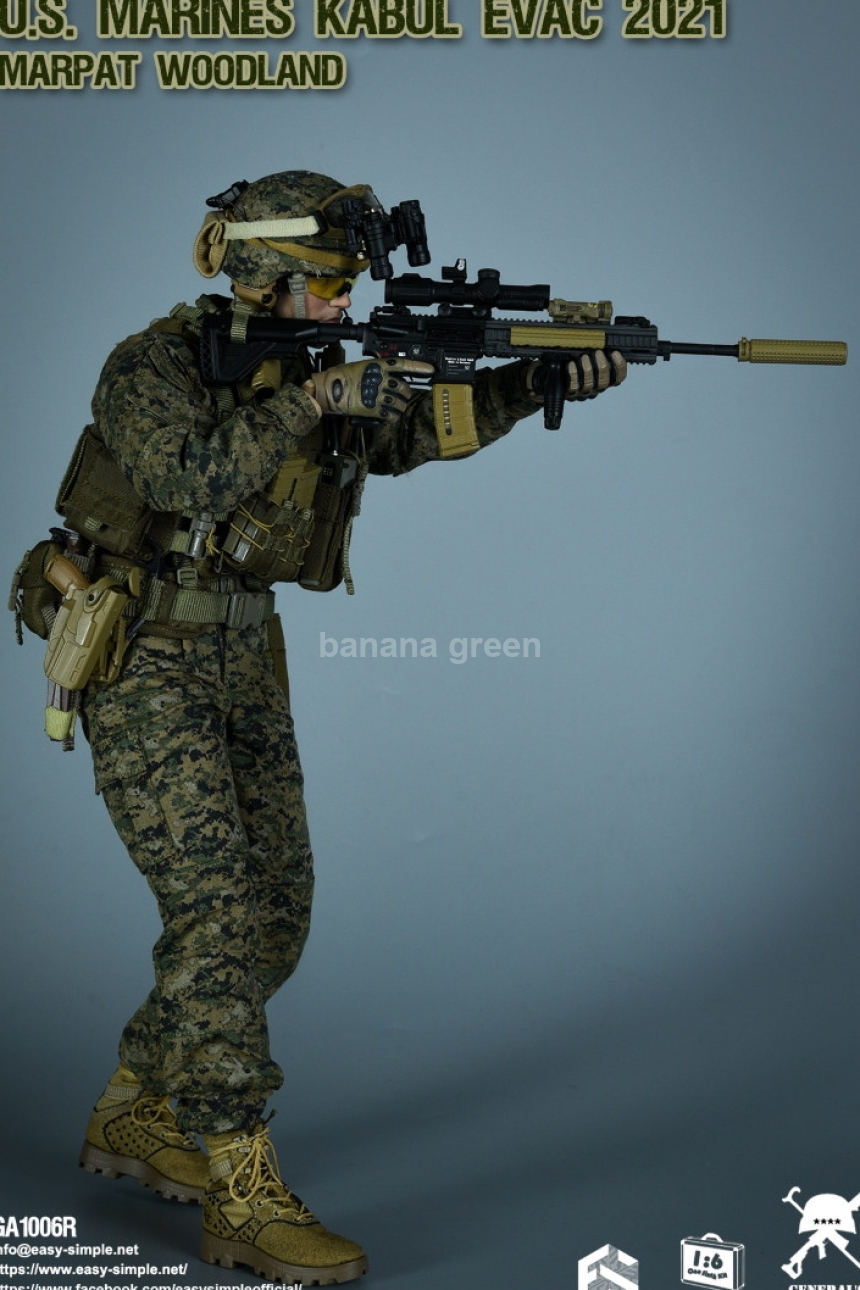 Easy Simple GA1006R 이지앤심플 마린 카불 USMC 밀리터리 1/6 피규어