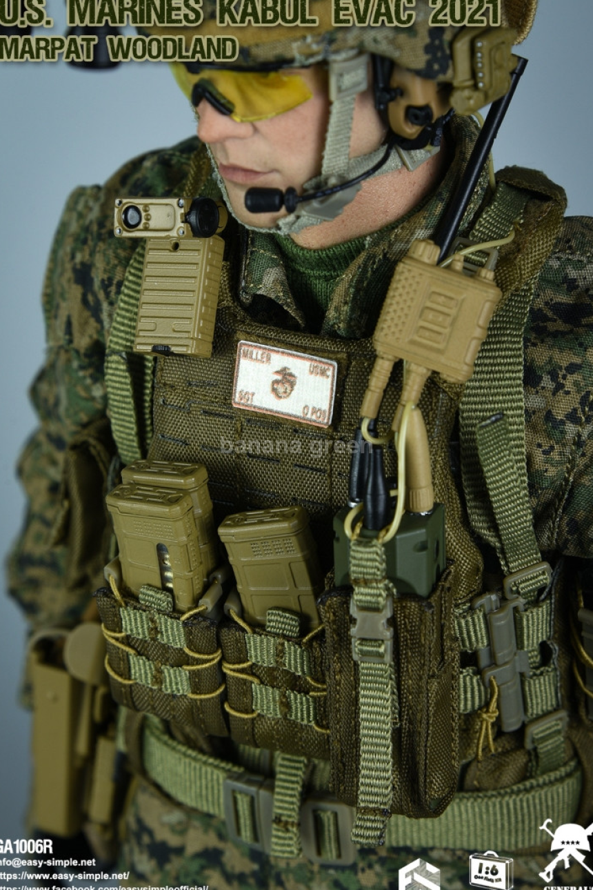 Easy Simple GA1006R 이지앤심플 마린 카불 USMC 밀리터리 1/6 피규어