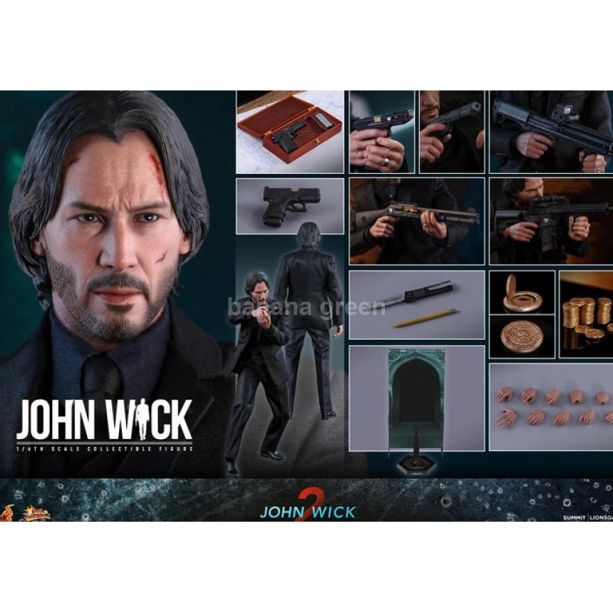 핫토이 존윅2 키아누리브스 피규어 JOHN WICK HotToys MMS504