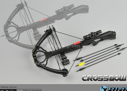 ZYTOYS 크로스보우 석궁 밀리터리 1/6 피규어 루즈 소품 ZY15-24