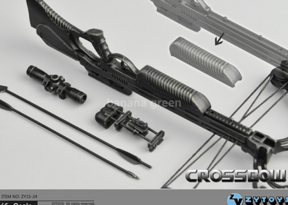 ZYTOYS 크로스보우 석궁 밀리터리 1/6 피규어 루즈 소품 ZY15-24