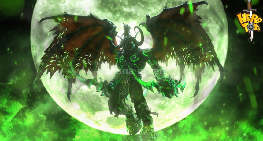 HERO TOYS 워크래프트 일리단 1/10 피규어