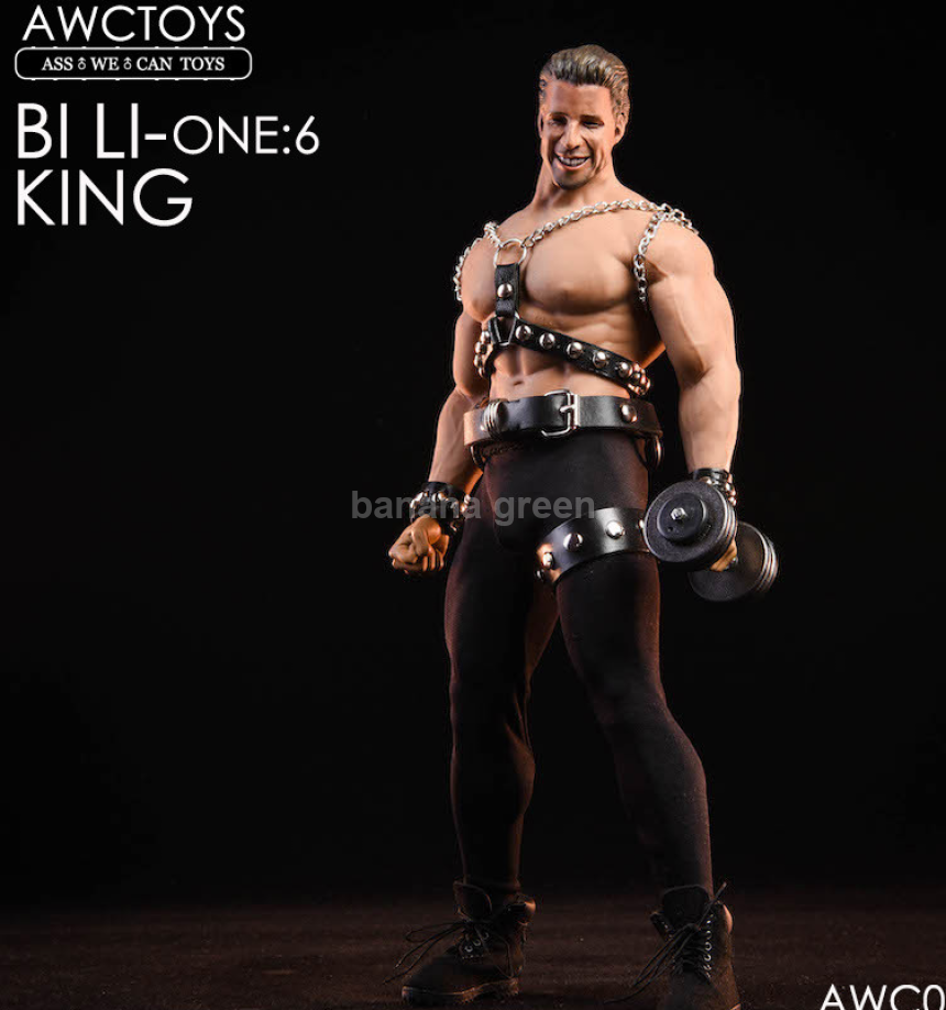 AWCTOYS 1/6 빌리 BI LI KING 피규어 스트롱맨 XG-001