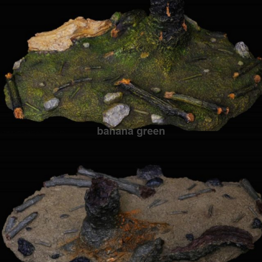 리보 REBOR 여름키스 겨울눈물 디오라마 플랫폼 세트 쥬라기월드(공룡 미포함)