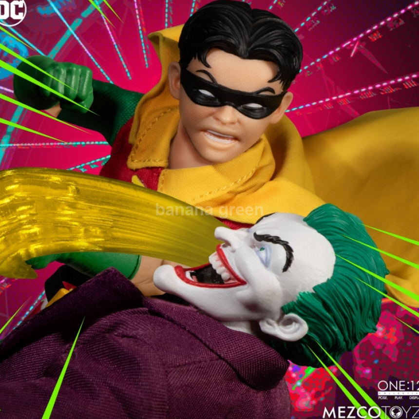 메즈코토이즈 MEZCO ONE:12 DC 로빈 골든 에이지 에디션 1/12 액션 피규어