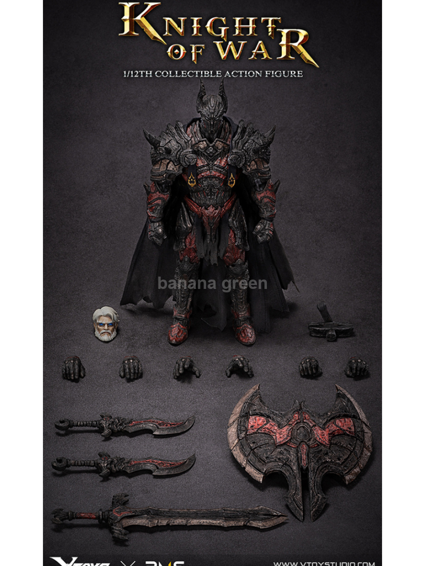 (출시완료) VTOYS X BMS 1/12 Knight of War 무자비 기사