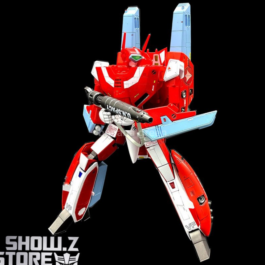 Kitz Concept 1/72 VF-1J 맥스 밀리아 전용기 세트 - 완전변형 초합금 피규어 로보텍