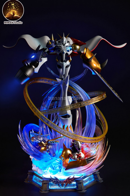 디지몬어드벤처(MiMan(MMS)-STUDIO)-LED 오메가몬 리미티드 GK 레진 피규어