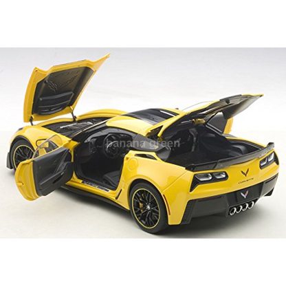 AUTOart 오토아트 1/18 쉐보레 콜벳 (C7) Z06 C7.R 에디션 (옐로우)