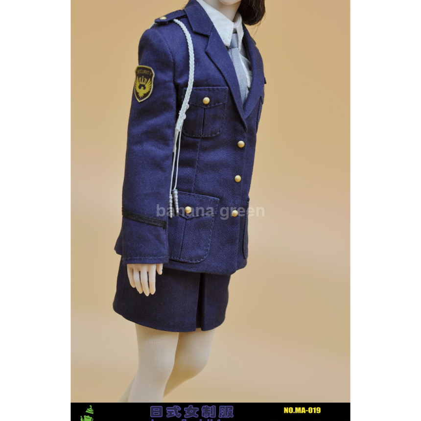 CUKE TOYS MA-019 일본 여성 유니폼 피규어 의상 세트 1/6