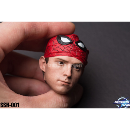 SoosooToys SSH-001 수수토이즈 스파이더맨 피터 파커 헤드 1/6