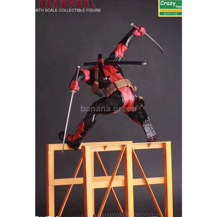 CRAZY TOYS 크레이지토이 1/6 데드풀 스테츄