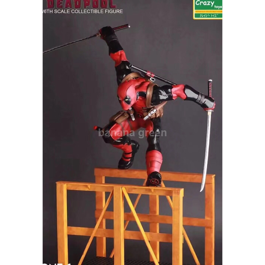 CRAZY TOYS 크레이지토이 1/6 데드풀 스테츄
