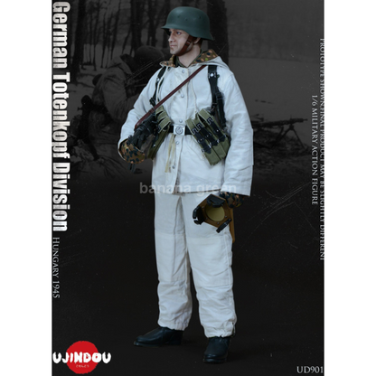 UJINDOU UD9011 WWII 독일군 1/6 Totenkopf 데스마스크 헝가리 1945