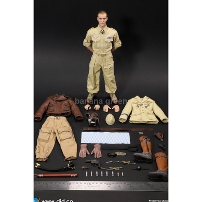 DID D80154 WWII 독일 공군 루프트바페 아프리카의별 1/6 한스 요아힘 마르세이유
