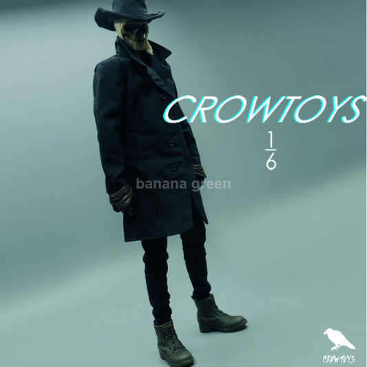CROW TOYS 크로우 1/6 데스 슬림 블랙 코트 set