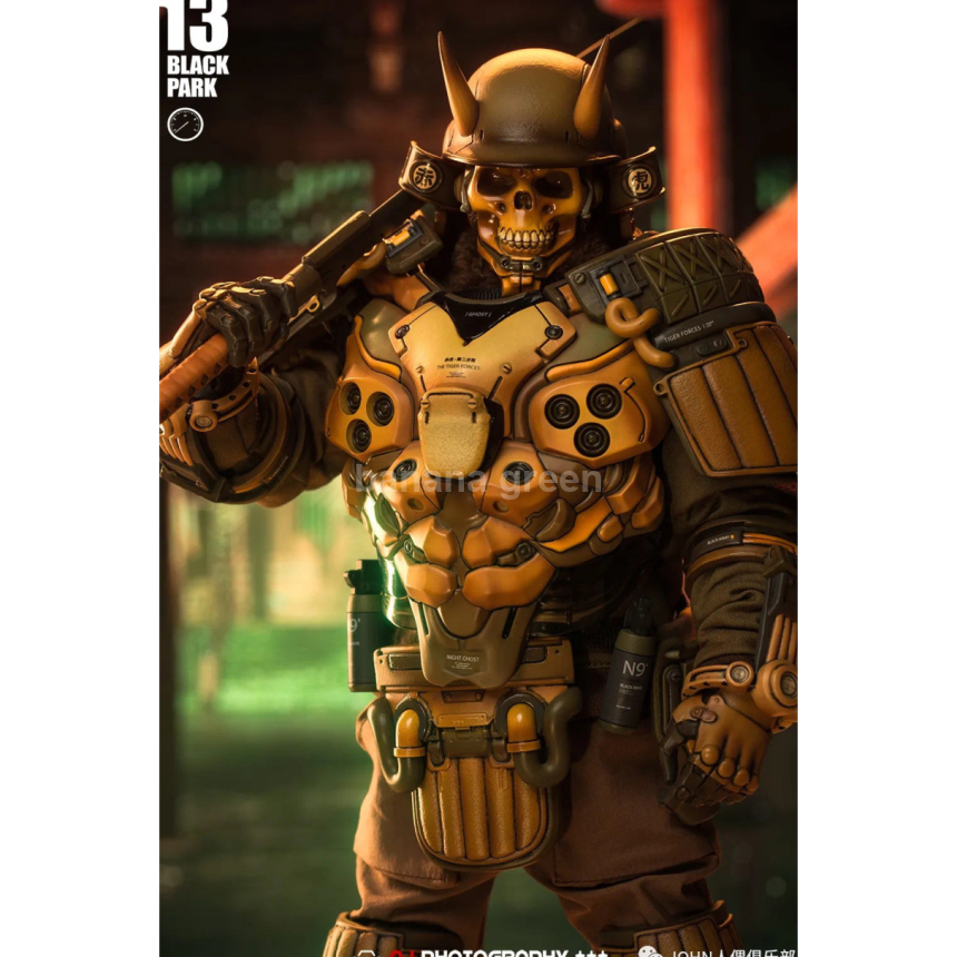 Black13Park B13 블랙13파크 중장특별전투부대 1/6 적호 호랑이