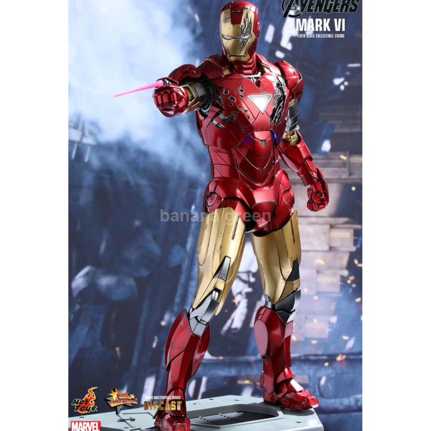 핫토이 HOTTOYS MMS378D17 어벤져스 1/6 아이언맨 마크6 다이캐스트