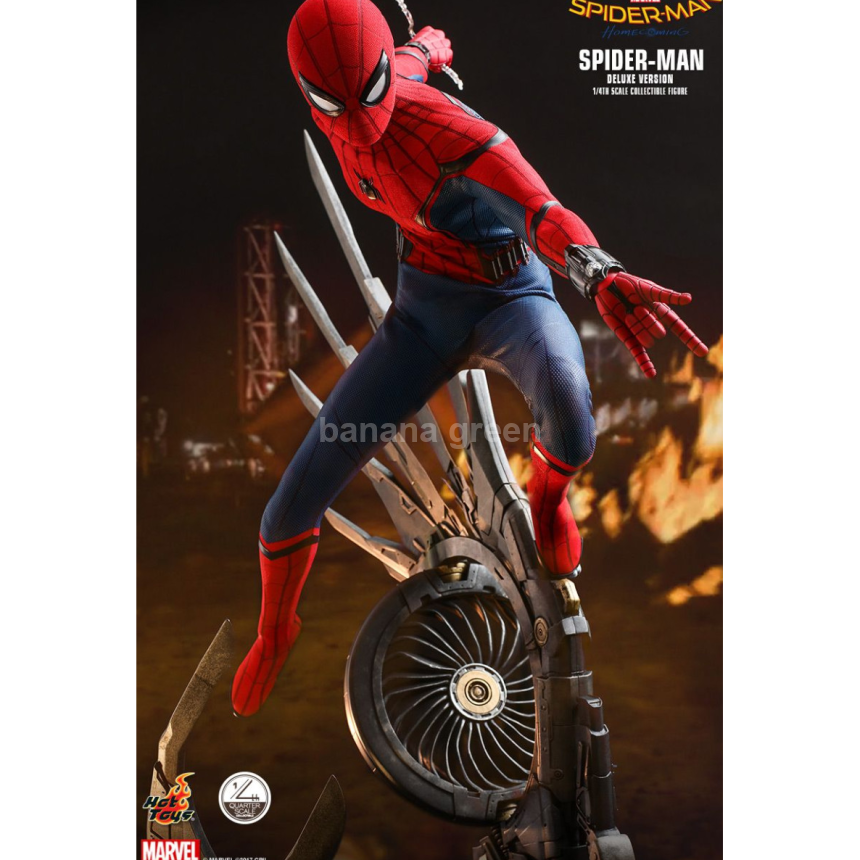 핫토이 HOTTOYS QS015 쿼터 1/4 스파이더맨 홈커밍 디럭스