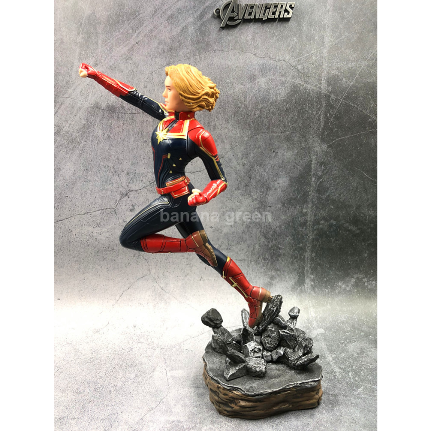 어벤져스 엔드게임 1/10 캡틴마블 전시용 스테츄