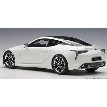 AUTOart 오토아트 1/18 렉서스 LC500 메탈릭화이트 인테리어 컬러 : 다크로즈
