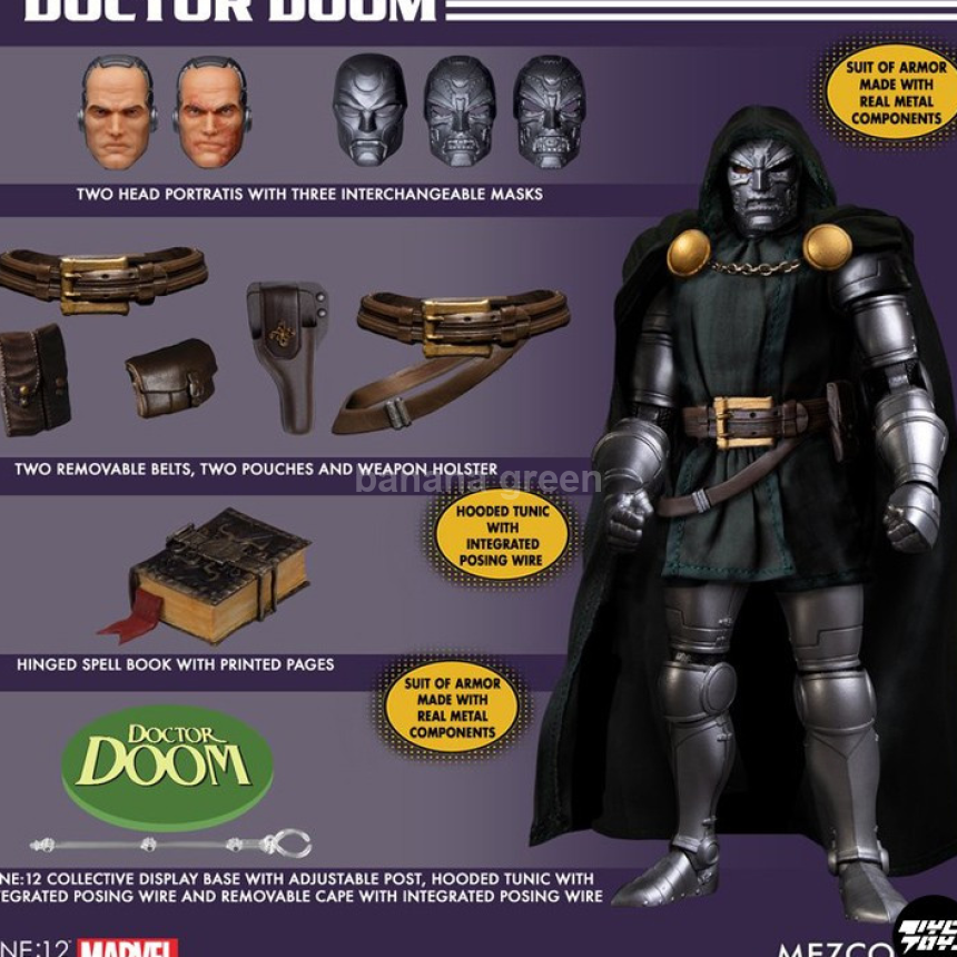 (출시완료) MEZCO 닥터 둠 DOCTOR DOOM 1/12