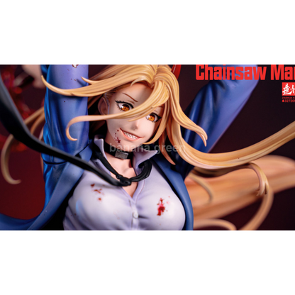 (현물)체인소맨(ZaoHua STUDIO) 디럭스 Ver 파워 한정판 레진 성인 피규어