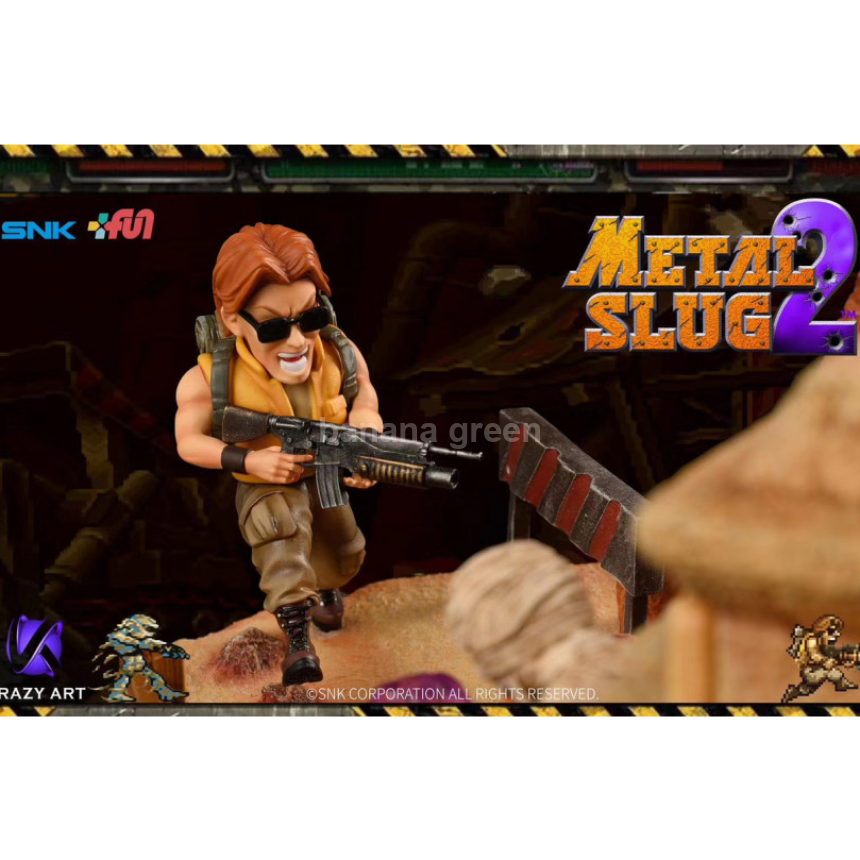 메탈슬러그(KrazyArt STUDIO) SNK 1탄 미이라 무덤 GK 레진 피규어