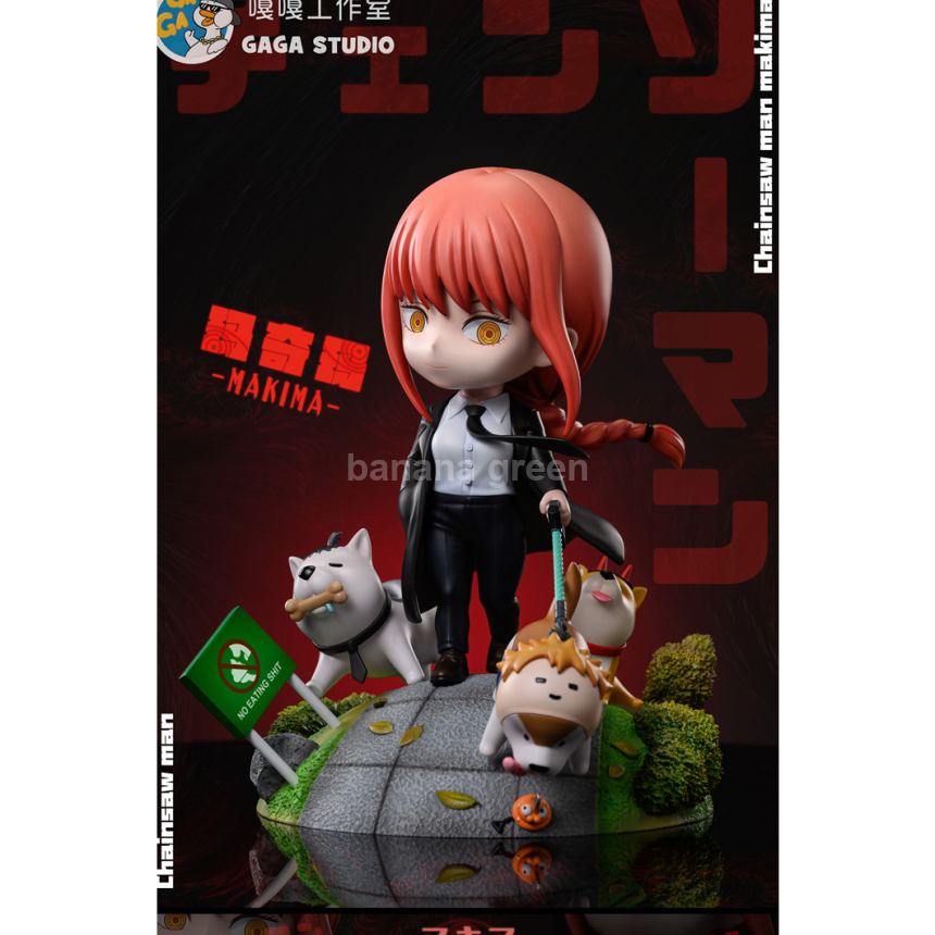 (23년 4분기)체인소맨(GAGA-STUDIO)-SD 지배의 악마 마키마 GK 레진 피규어