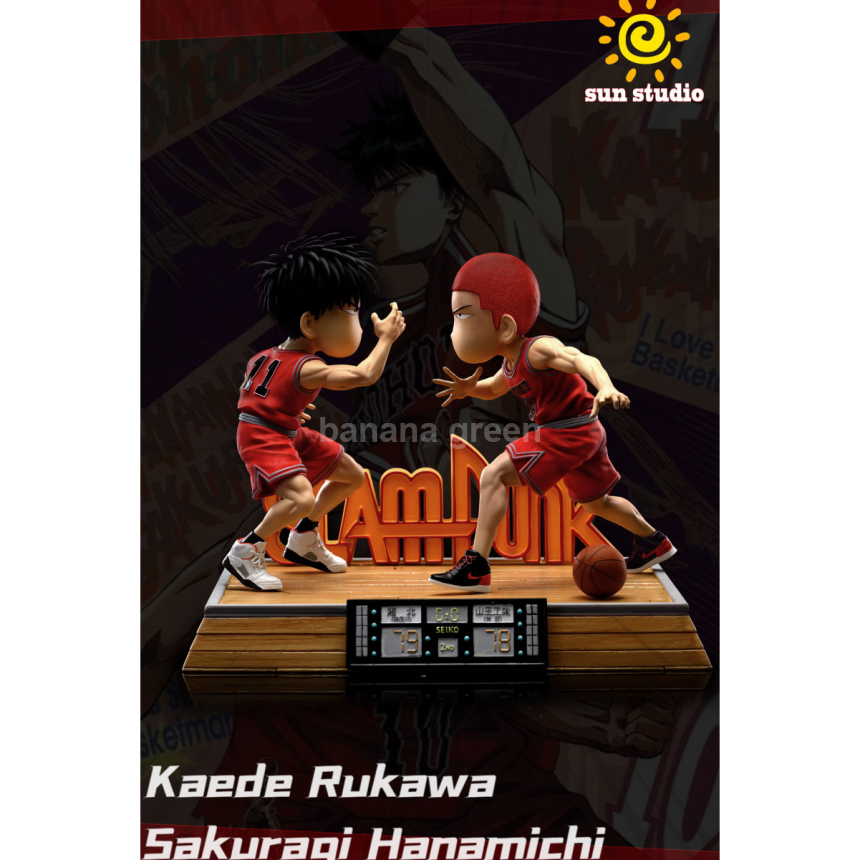 슬램덩크(Sun(썬)-STUDIO)-SD 애니 명장면 시리즈 강백호 서태웅 하이파이브 GK 레진 피규어