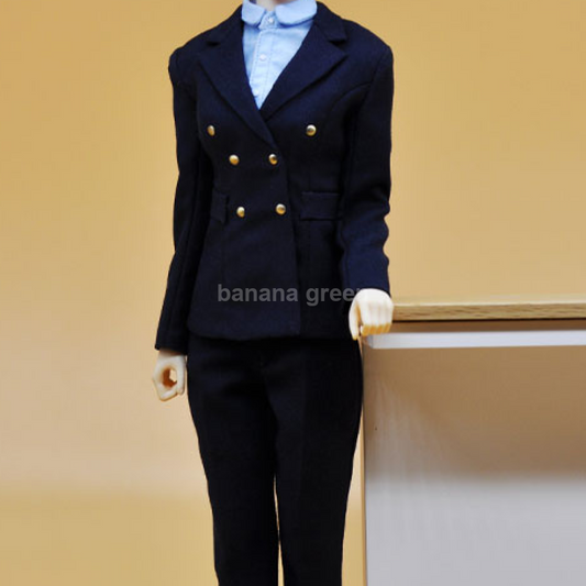 CUKE TOYS MA018 여성 유니폼 정장 세트 1/6 피규어 의상