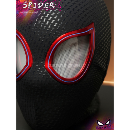 (출시) BLACK SPIDER STUDIO BS001 블랙 스파이더맨 웨어러블 헤드기어 1/1